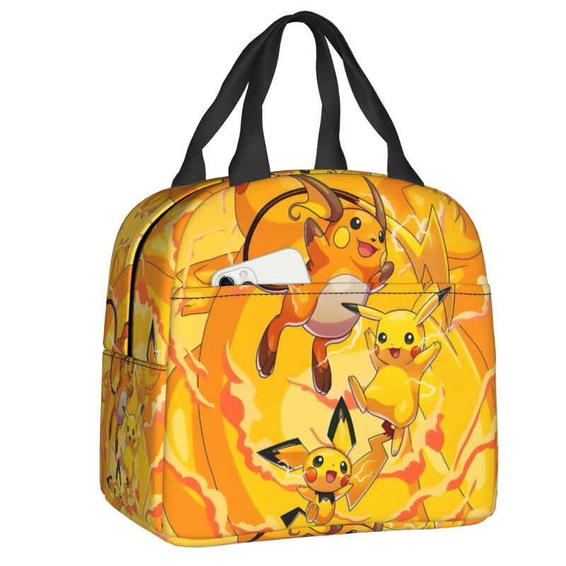 Travel Accessories 2022 - Custom P-Pikachus Kawaii Insulated Lunch Bag