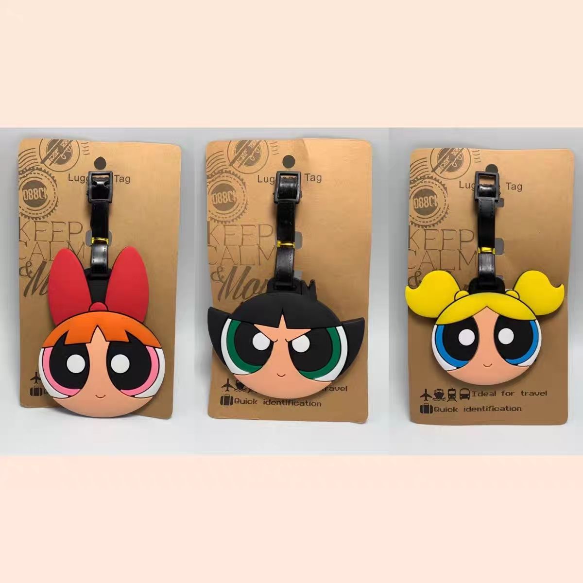 Travel Accessories Cute - Anime The Powerpuff Girls Bag Pendant
