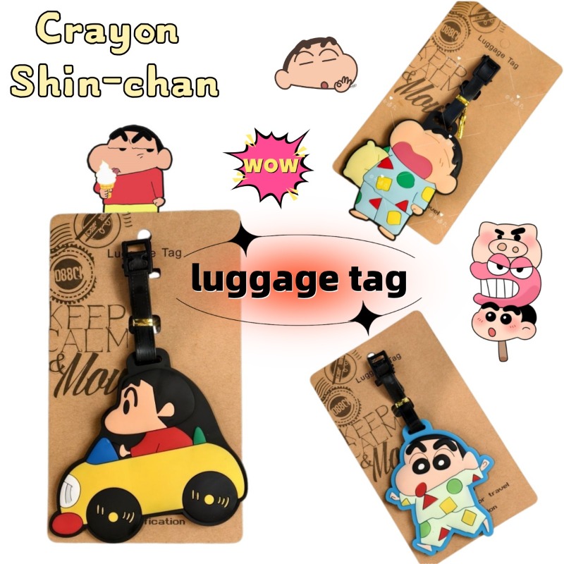 Travel Accessories Cute - Crayon Shin-chan cartoon anime personality fashion