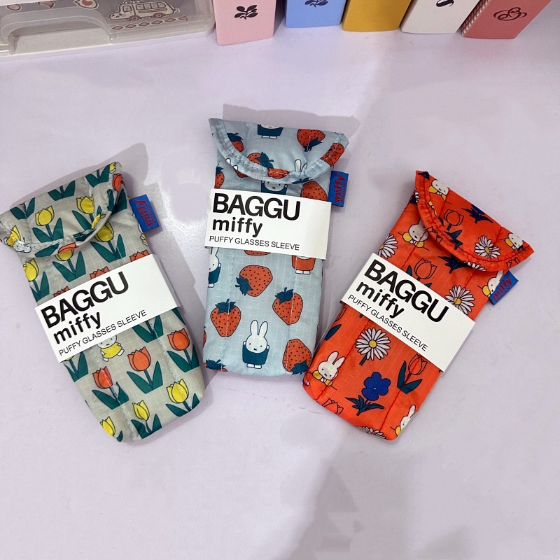 Travel Accessories Cute - New Cartoon Miffy Glasses Storage Bag