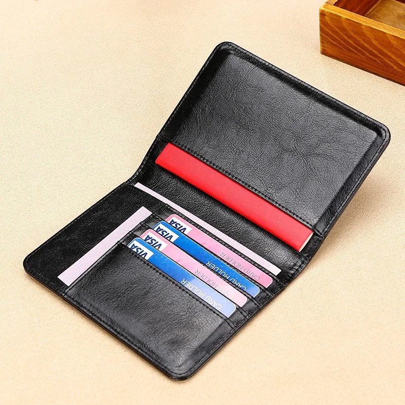 Unisex Genuine Leather Passpor - Travel Accessories Rfid recension och pris