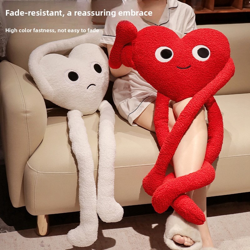 Cute Long Arms Legs Heart Shap - Travel Accessories Pillow recension och pris