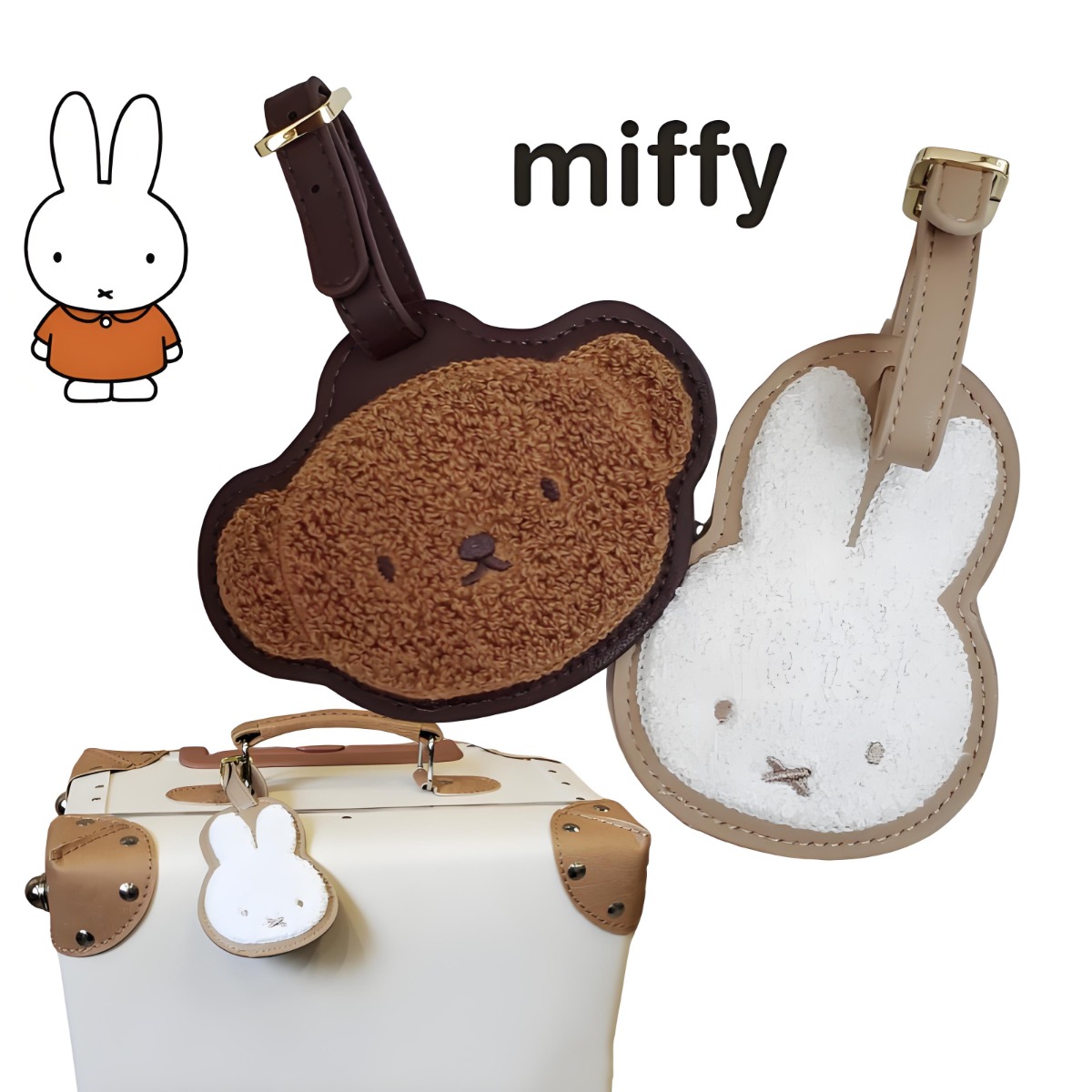 Kawaii Anime Miffy Rabbit Bori - Travel Accessories Cute recension och pris
