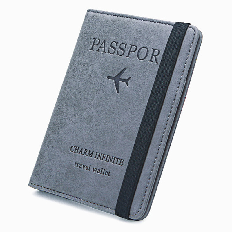 Unisex PU Leather Passport Hol - Travel Accessories Rfid recension och pris