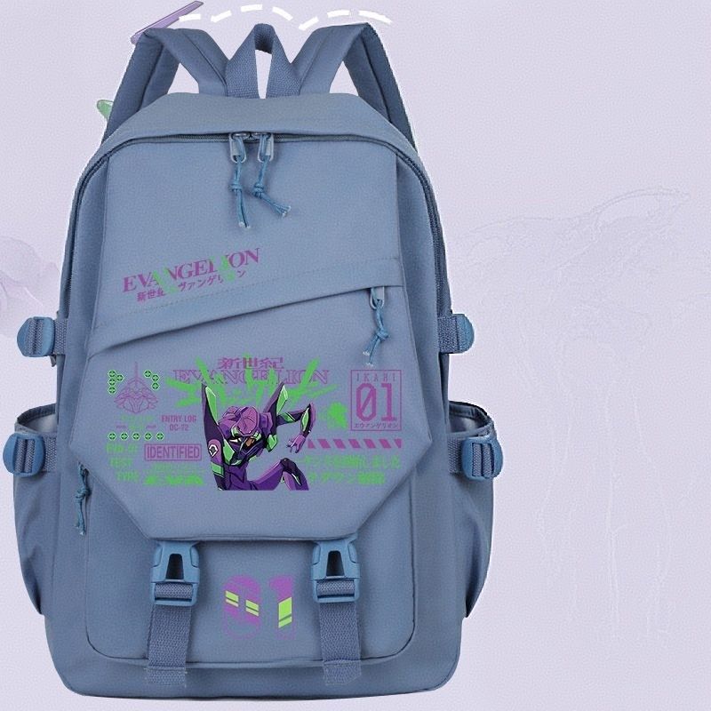Neon Genesis Evangelion Backpa - Travel Accessories Cute recension och pris