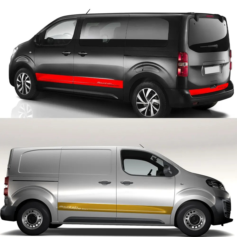 3PCS Car Side Rear Door Sticke - Travel Van Accessories recension och pris