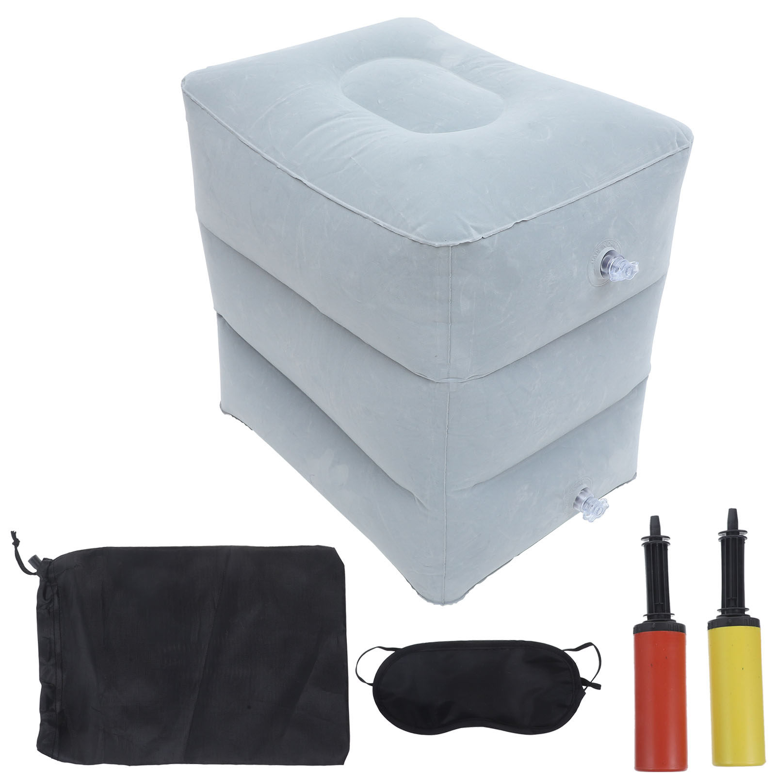 1Set Inflatable Foot Rest Pill - Travel Accessories Pillow recension och pris