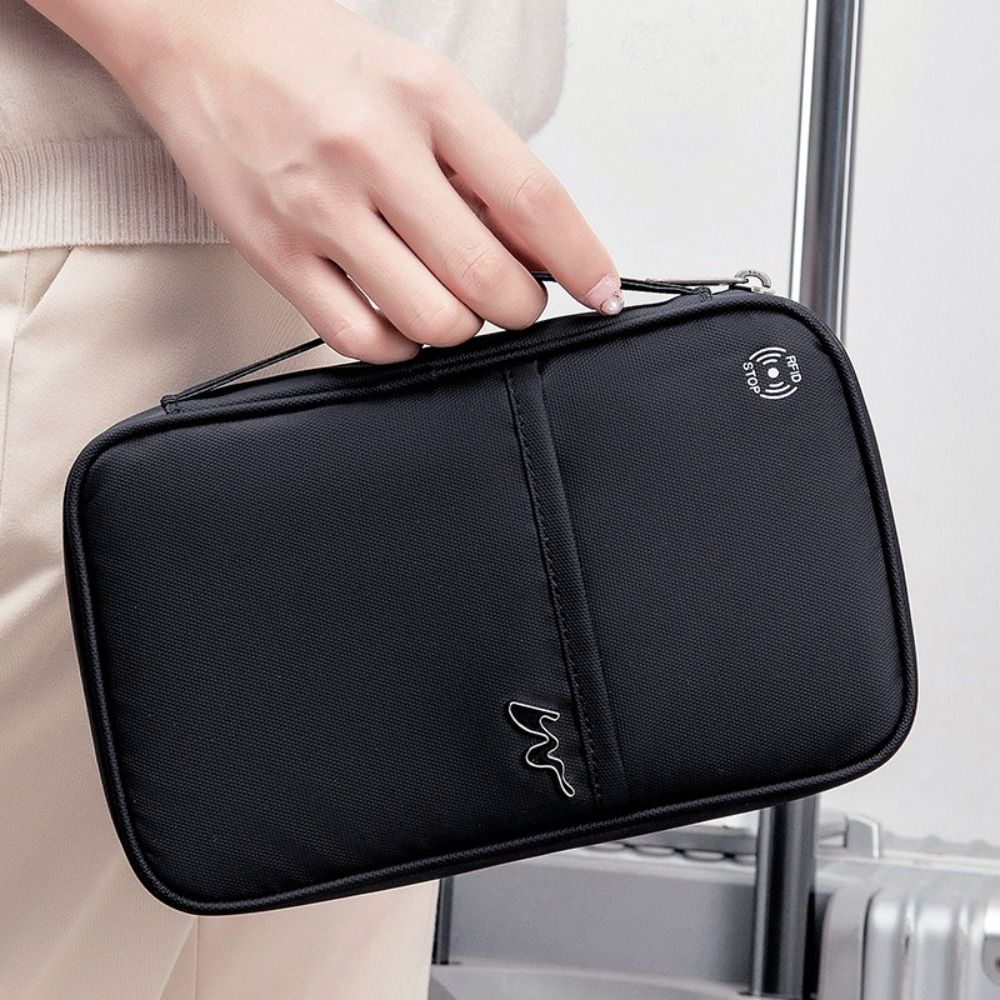 Portable Polyester Card Case L - Travel Accessories Rfid recension och pris