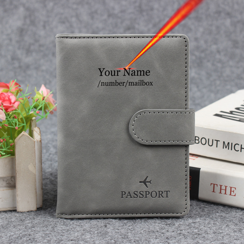 Magnetic Button Passport Cover - Travel Accessories Rfid recension och pris