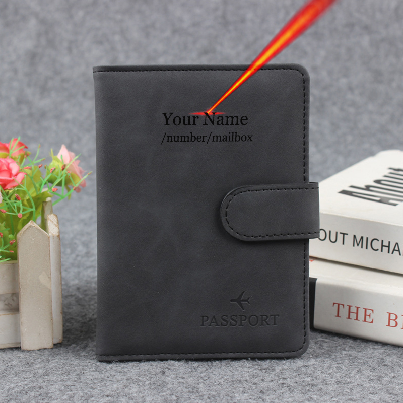 Magnetic Button Passport Cover - Travel Accessories Rfid recension och pris