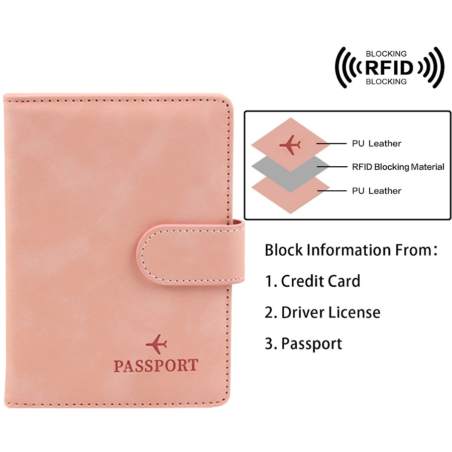 Magnetic Button Passport Cover - Travel Accessories Rfid recension och pris