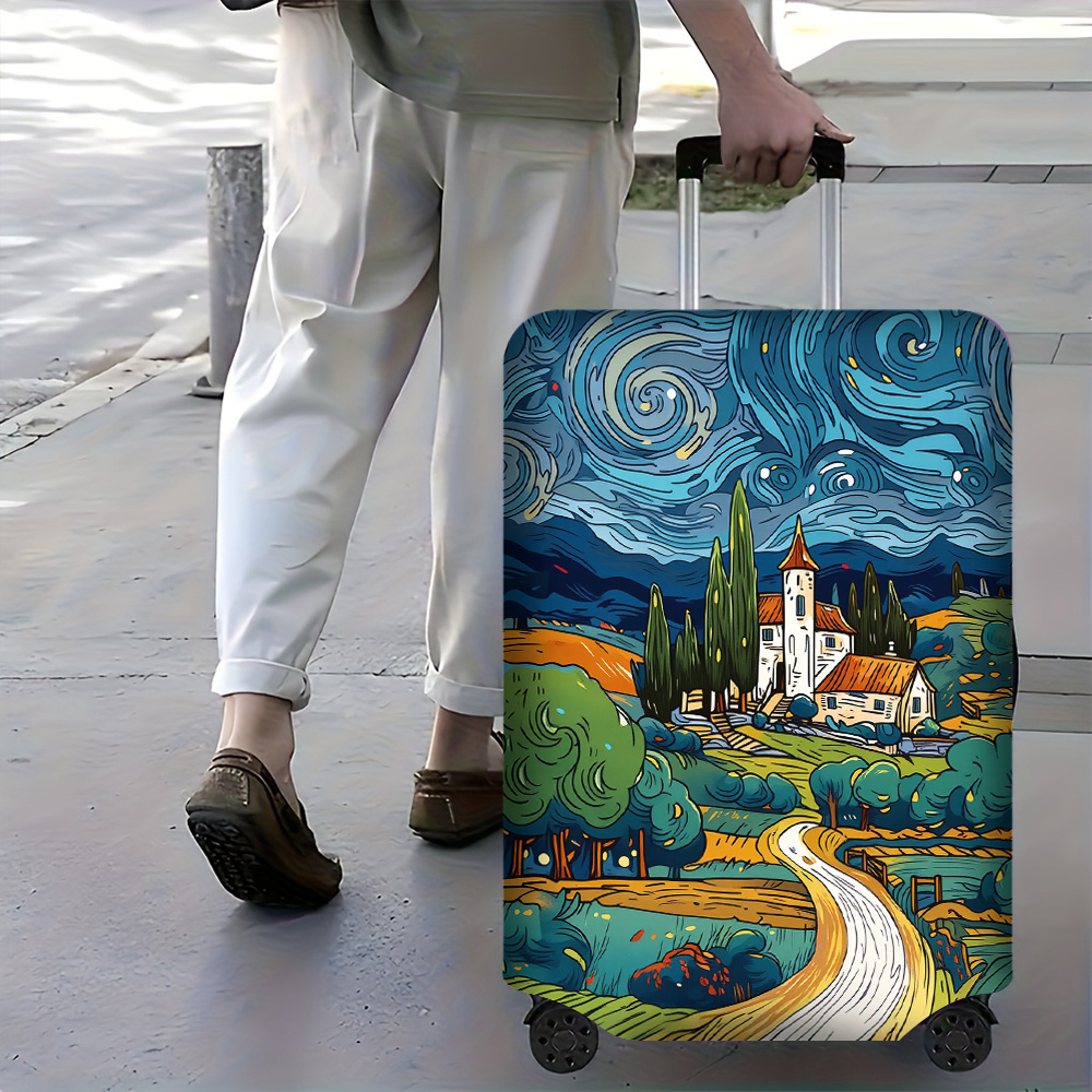 1PC Van Gogh Style Landscape P - Travel Van Accessories recension och pris