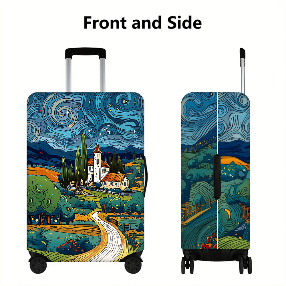 1PC Van Gogh Style Landscape P - Travel Van Accessories recension och pris