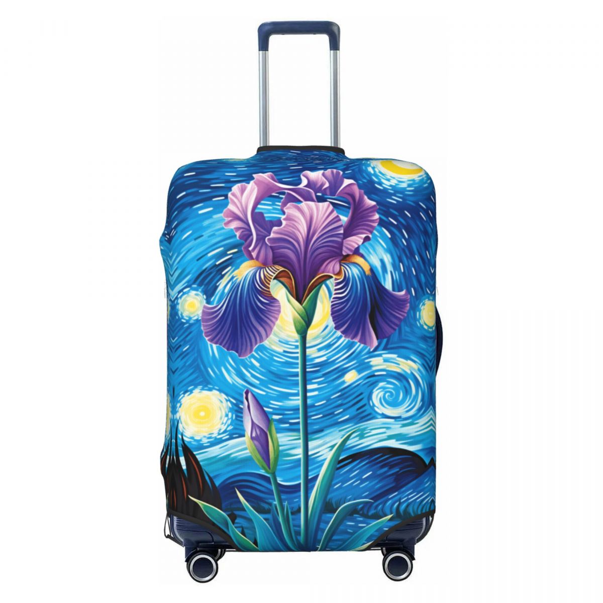Irises With Van Gogh Starry Ni - Travel Van Accessories recension och pris