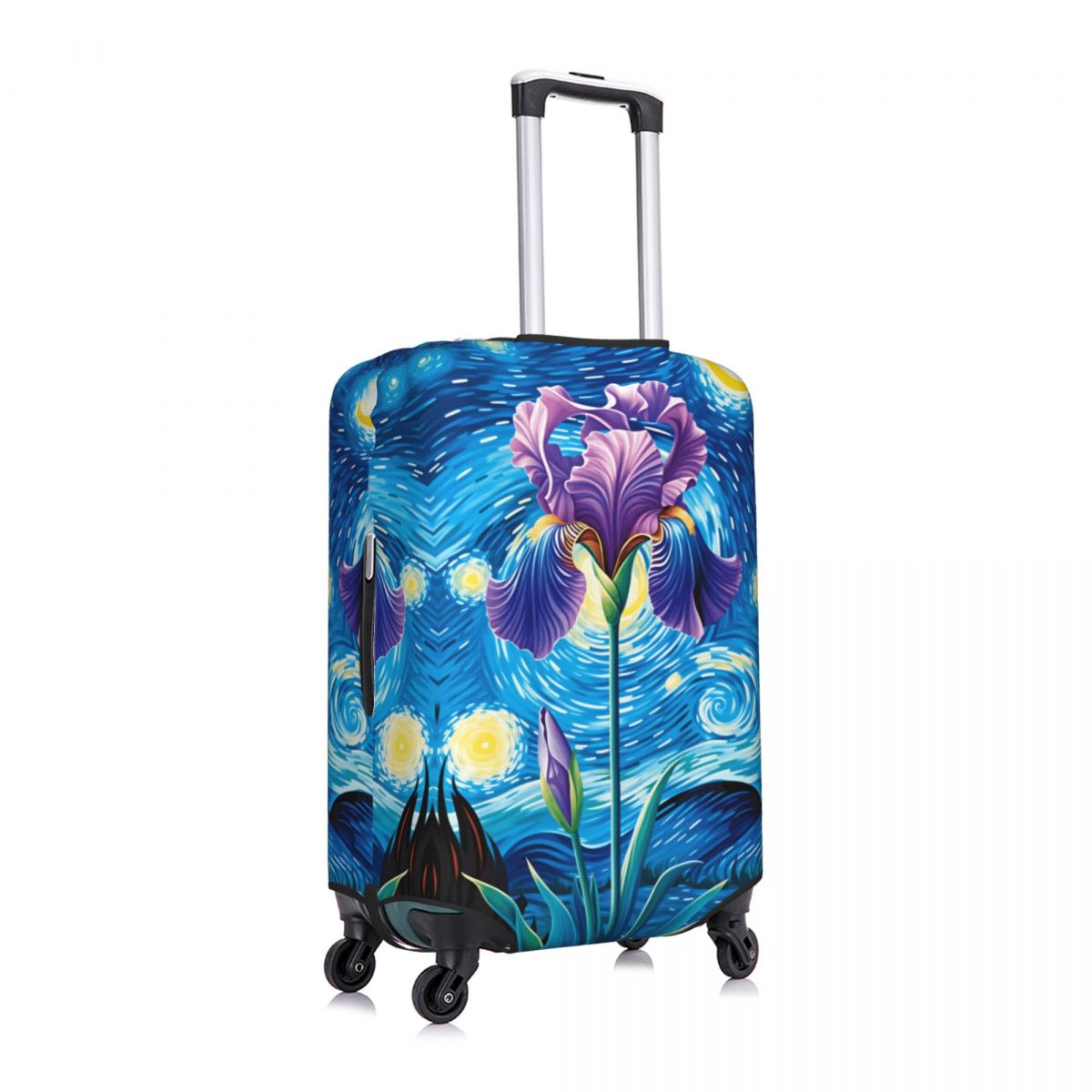 Irises With Van Gogh Starry Ni - Travel Van Accessories recension och pris
