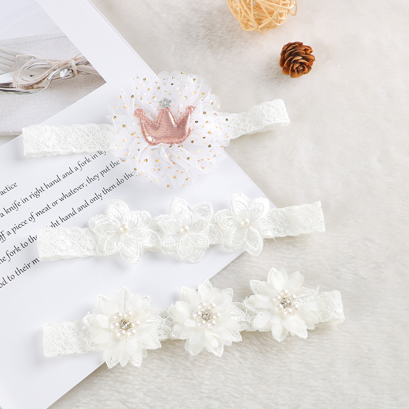 Baby Headband Flower Bows Crow - Travel Accessories For 4 Year Old recension och pris