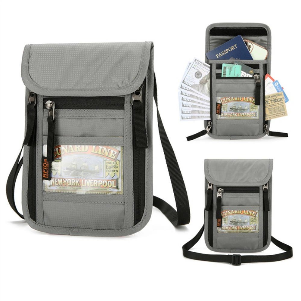Travel Passport Pouch Neck Str - Travel Accessories Rfid recension och pris