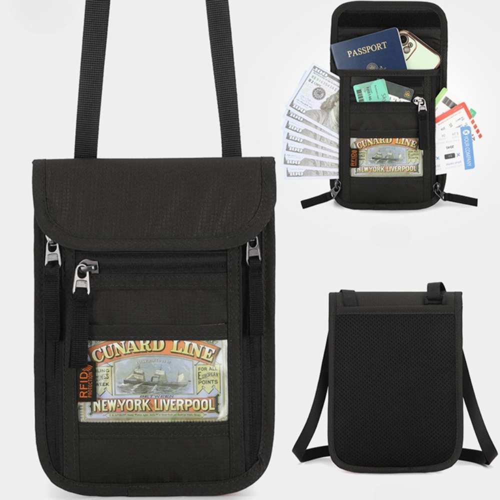Travel Passport Pouch Neck Str - Travel Accessories Rfid recension och pris