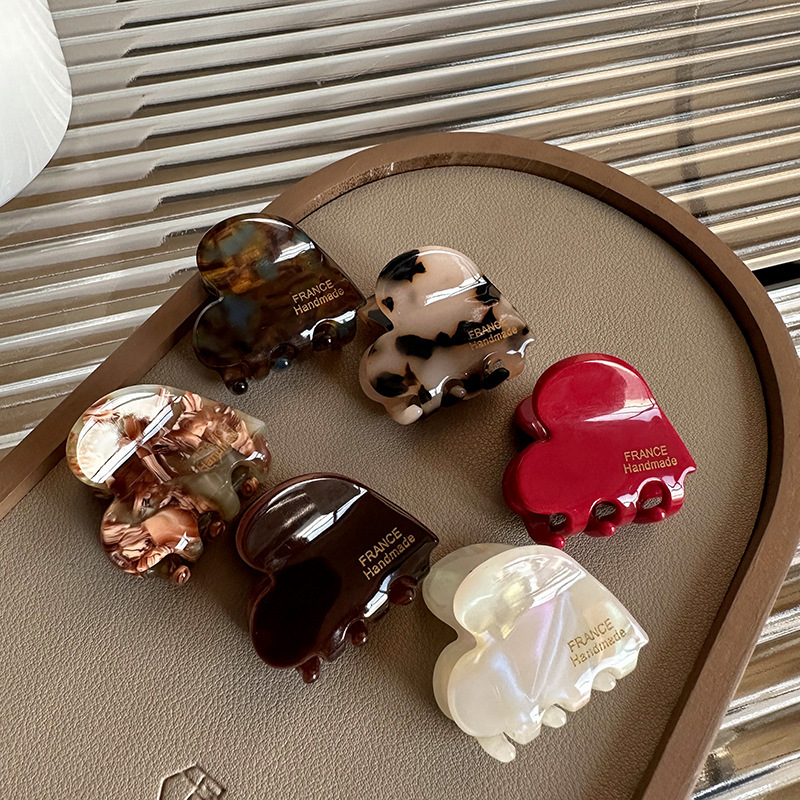 3.5cm Small Hair Claw Acetate  - Travel Accessories For 4 Year Old recension och pris