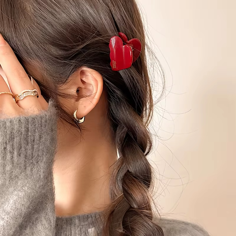 3.5cm Small Hair Claw Acetate  - Travel Accessories For 4 Year Old recension och pris