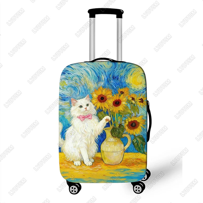Oil Painting Black Cat  Van Go - Travel Van Accessories recension och pris