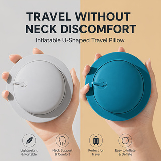 SPDJUMPER Inflatable Travel Ne - Travel Accessories Pillow recension och pris