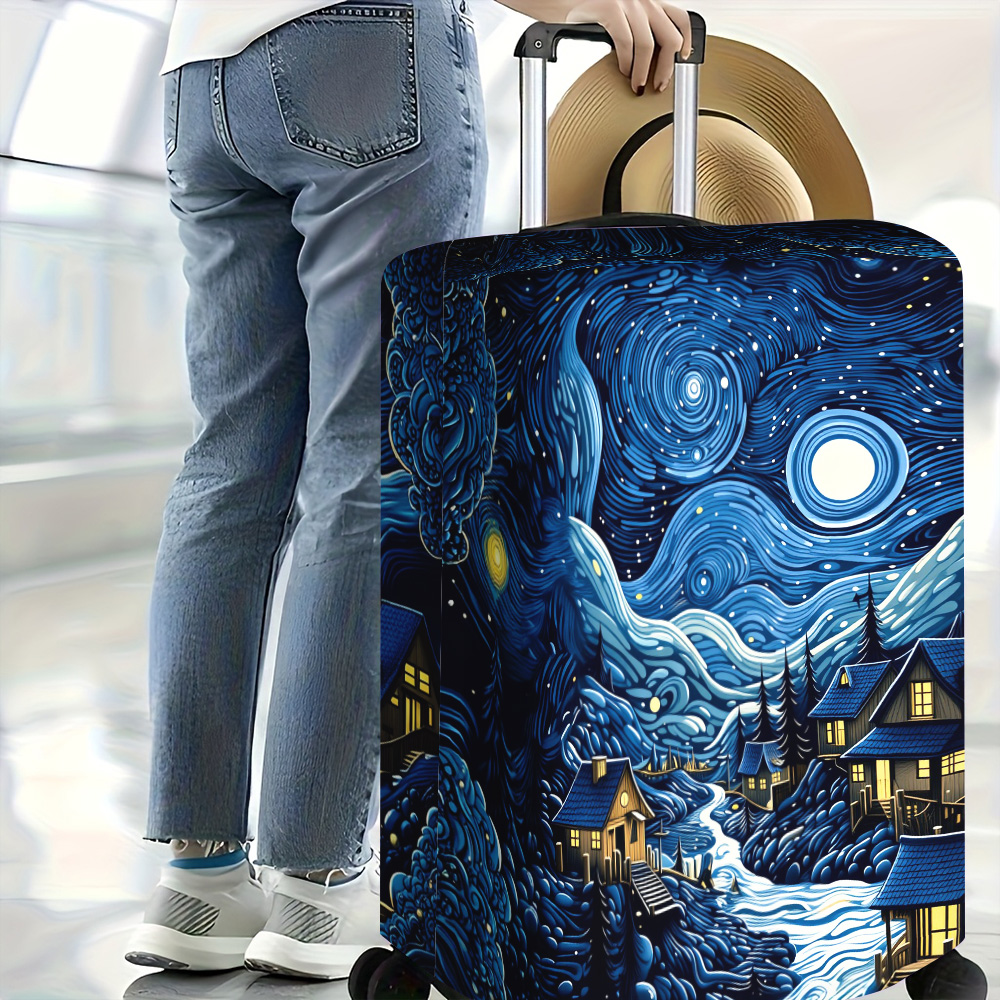1PC Van Gogh-style printed lug - Travel Van Accessories recension och pris