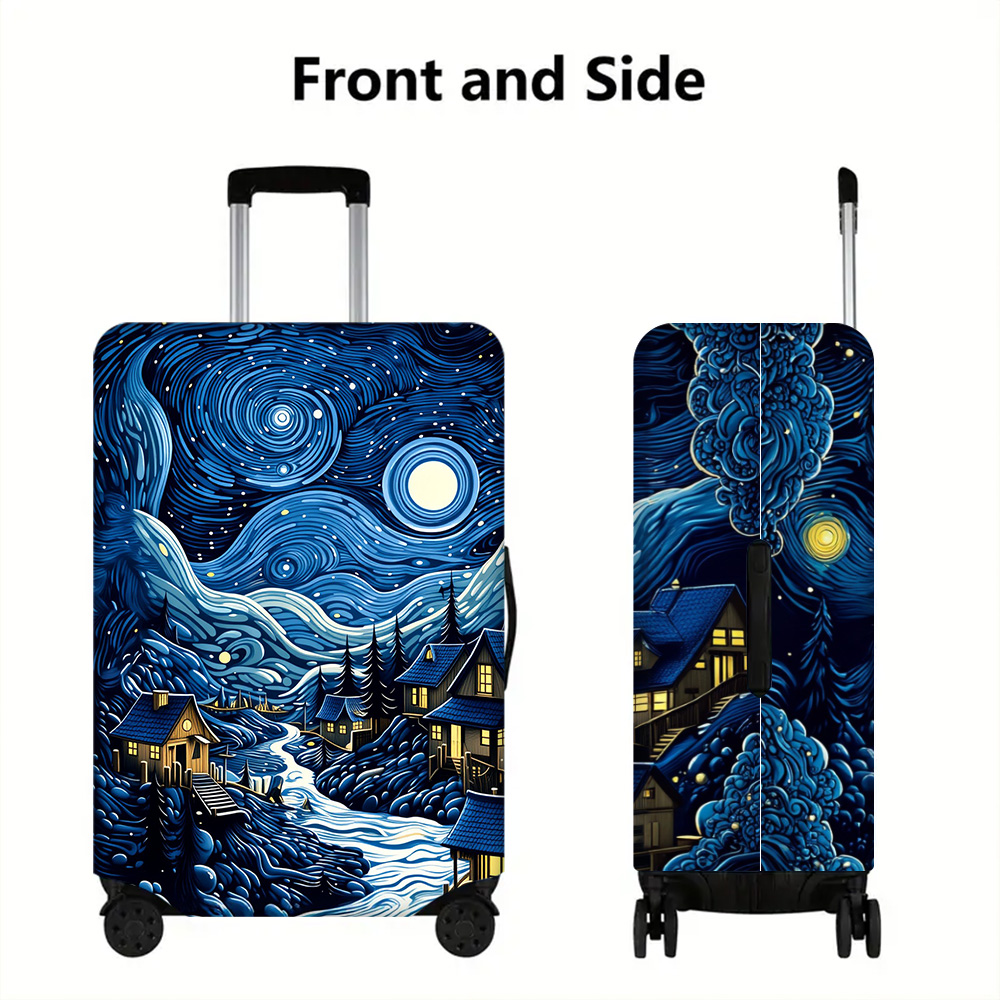 1PC Van Gogh-style printed lug - Travel Van Accessories recension och pris