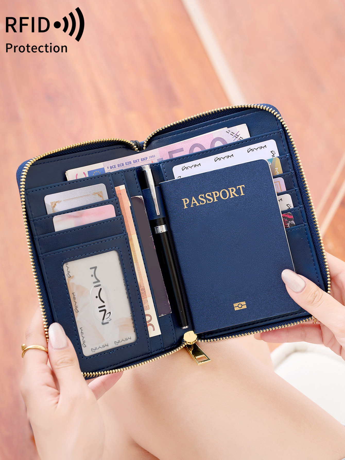 RFID Shielded Passport Holder  - Travel Accessories Rfid recension och pris