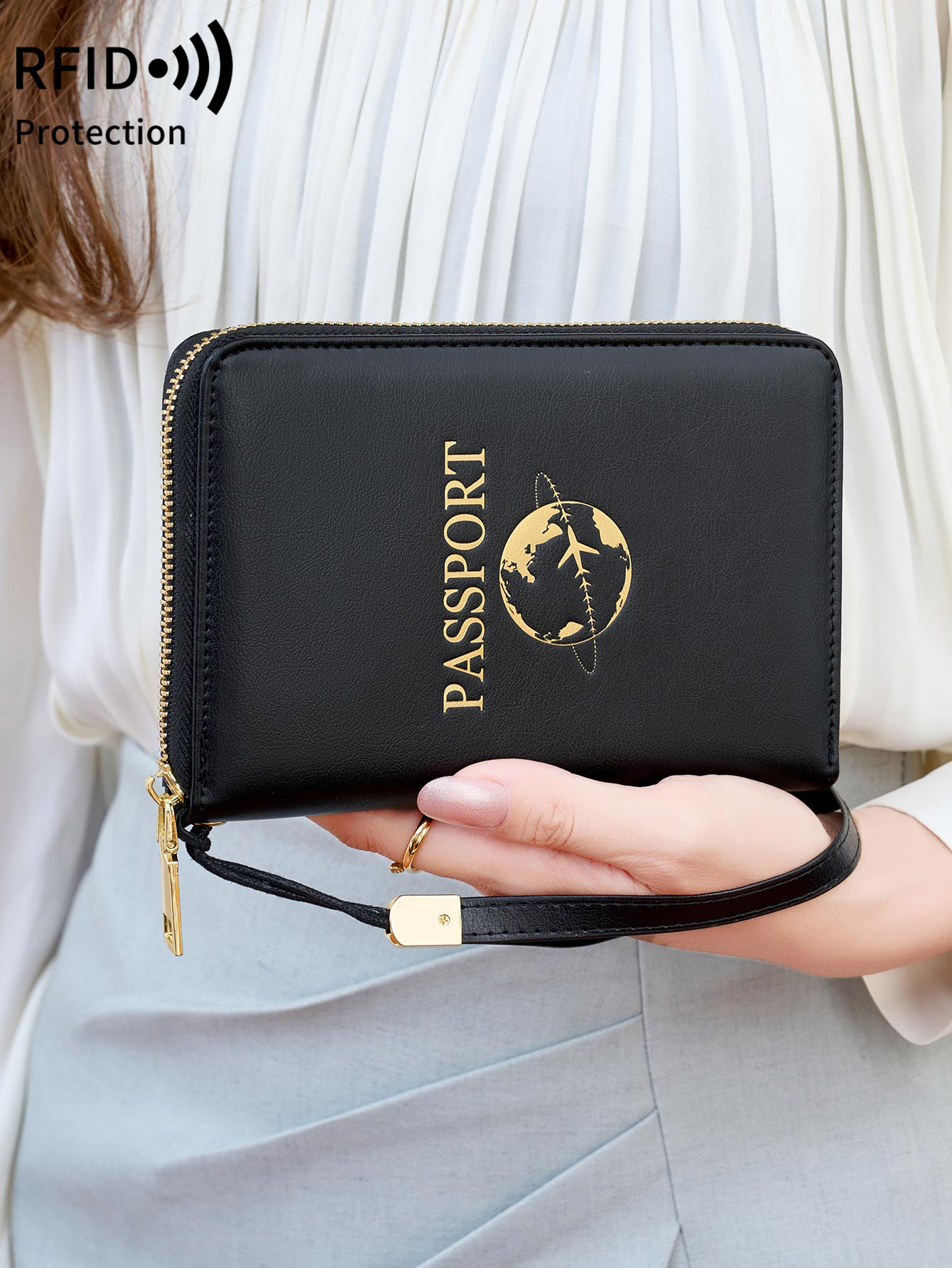 RFID Shielded Passport Holder  - Travel Accessories Rfid recension och pris