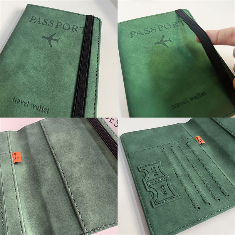 Vintage RFID Passport Cover fo - Travel Accessories Rfid recension och pris