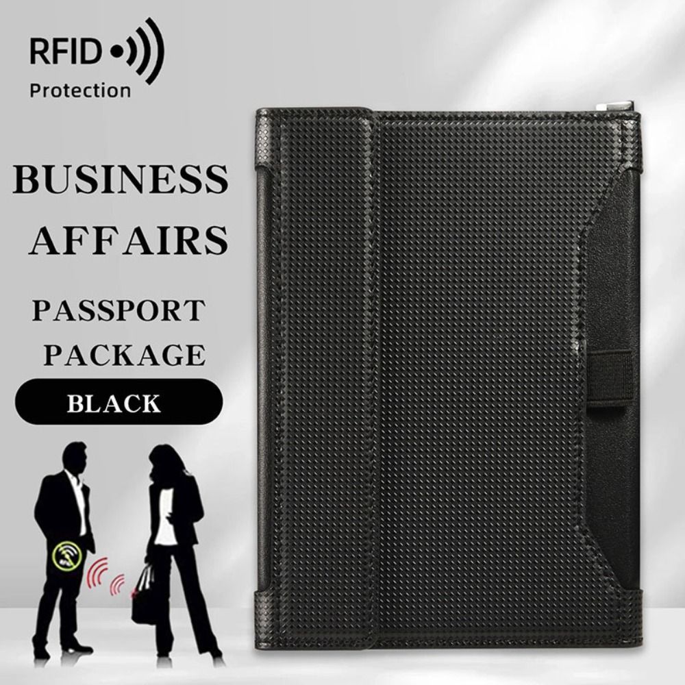 Solid Color Passport Holder RF - Travel Accessories Rfid recension och pris