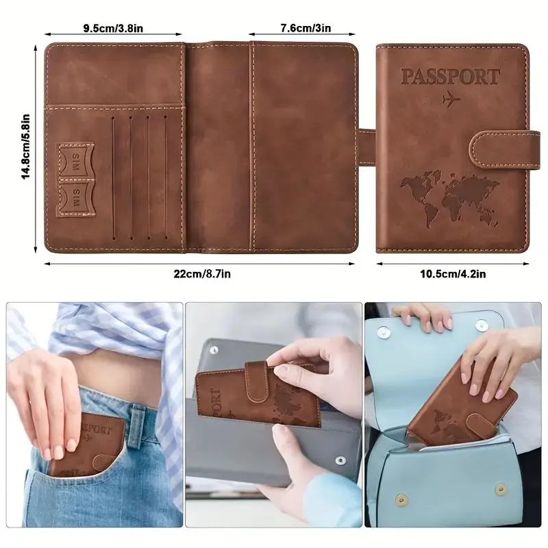 Unisex RFID Blocking Travel Pa - Travel Accessories Rfid recension och pris