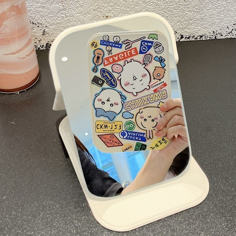 Ckw Foldable Makeup Mirror Cut - Travel Accessories Cute recension och pris
