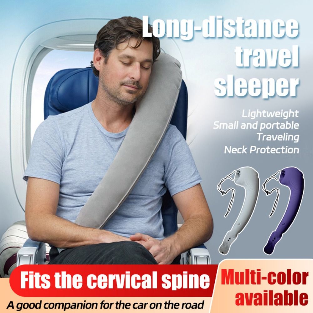 PVC Travel Inflatable Pillow F - Travel Accessories Pillow recension och pris