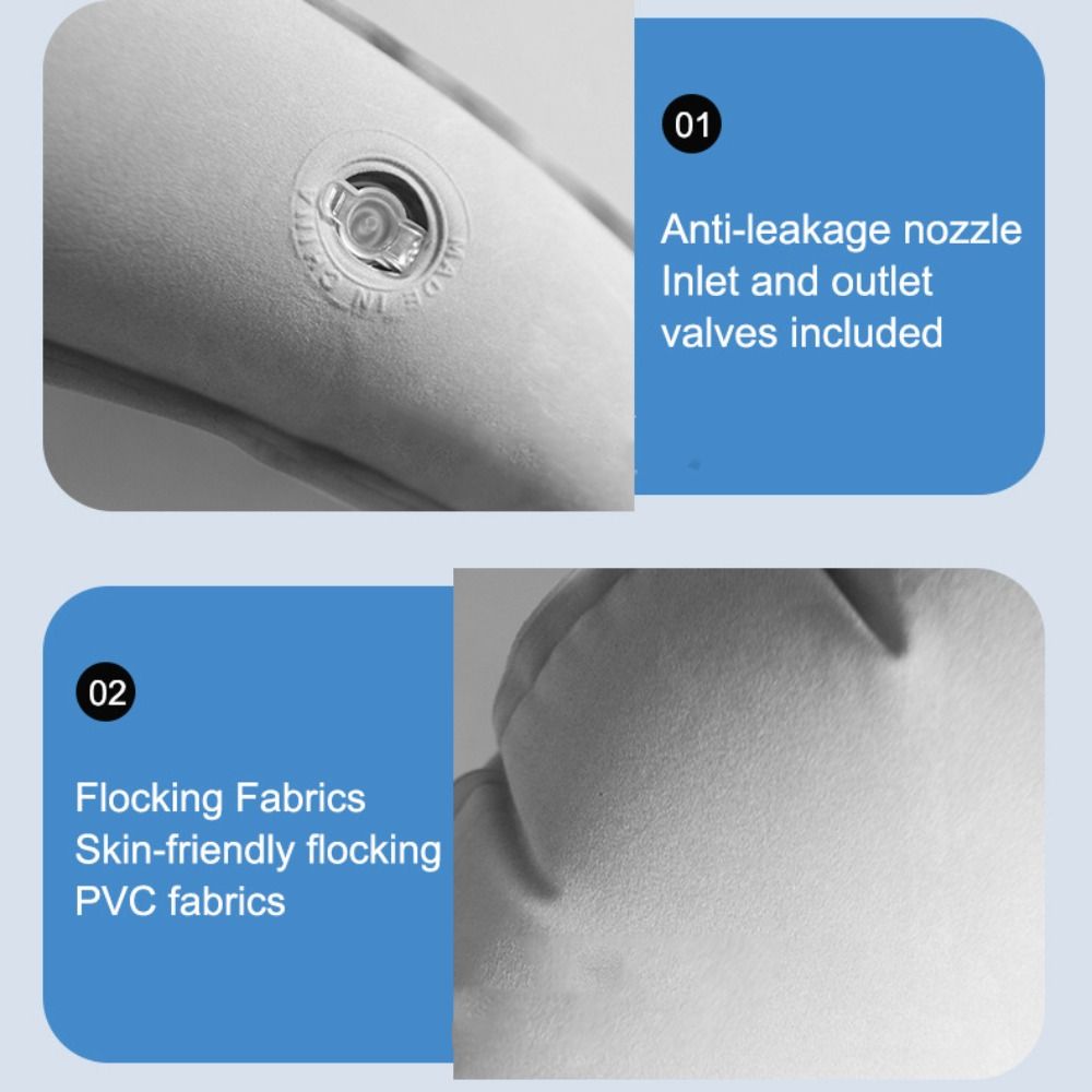 PVC Travel Inflatable Pillow F - Travel Accessories Pillow recension och pris